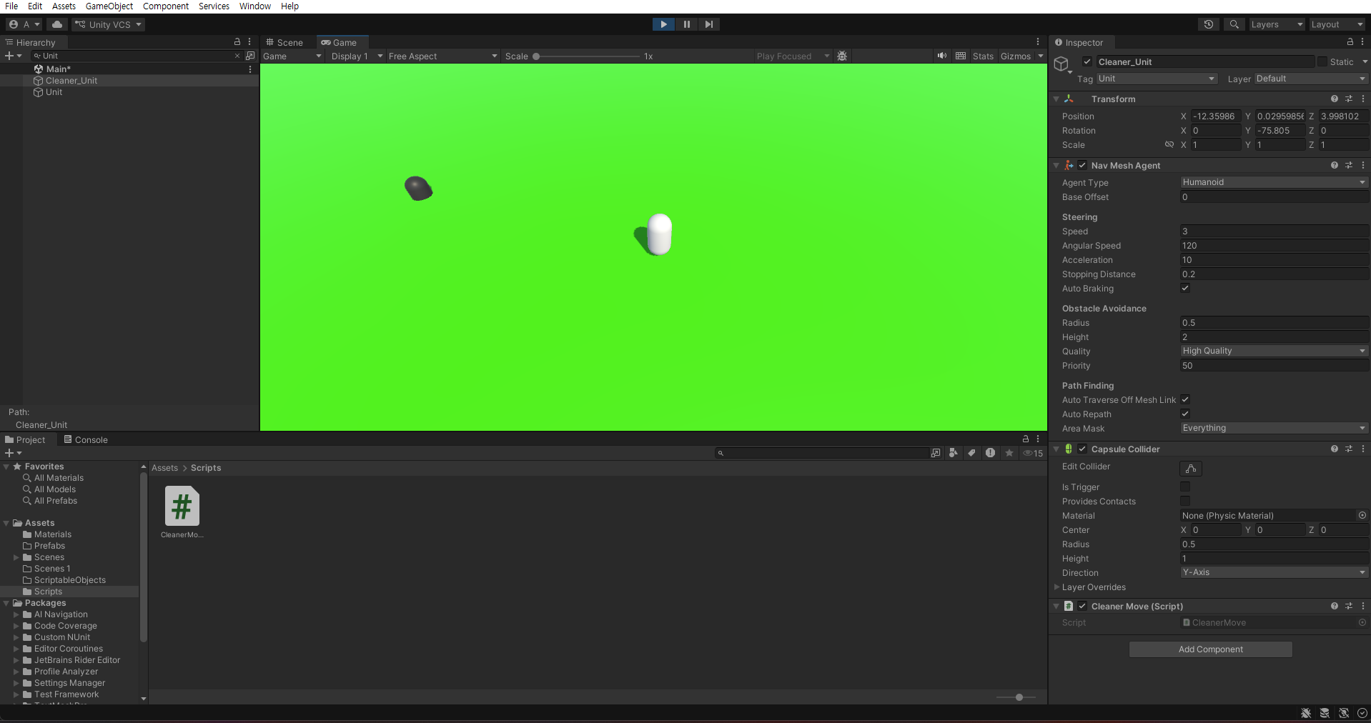 유니티로 게임 만들기 0회차